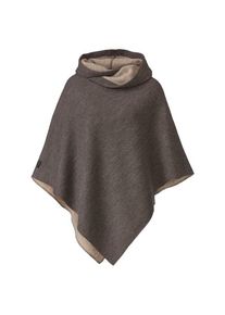 Woll- & Merinojacke Mufflon Maxi Damen (Gr One Size |grau/braun)
