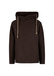 Mufflon Lucca Merinopullover Herren (Gr XL |schwarz/braun)