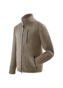 Woll- & Merinojacke Mufflon Klaas Herren (Gr S |grau/braun)