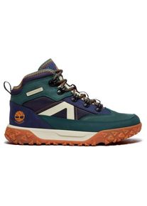 Timberland Greenstride Motion 6 Mid Bungee WP Boot Freizeitschuhe Kinder (Gr 38 |blau |wasserdicht)