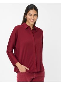 Brax Damen Shirt Style CELIA M mulberry, dunkelrot, Gr. 40