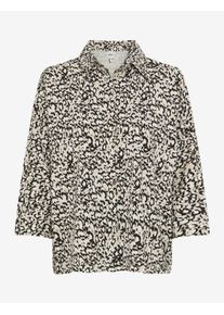 Brax Damen Bluse Style CELIA M canvas, cremeweiß, Gr. 46