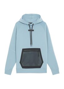 Hoodie On Hoodie Herren (Gr L |grau/blau)