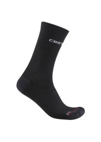 Castelli Diciotto Soft Merino Sock Radsocken Damen (Gr 39-41 |schwarz)