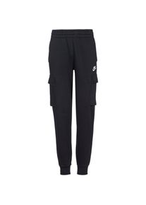 Nike Nsw Club Fleece Cargo Sweathose Kinder - schwarz - Gr. 122/128 - Baumwolle/Polyester