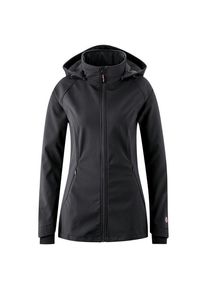 Mamalila Softshell-Tragejacke Allrounder Softshelljacke Damen Alltag (Gr XXL |schwarz |wasserdicht)