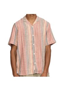 Hemd Revolution Short-Sleeved Cuban Cotton Shirt Herren (Gr M |rosa)