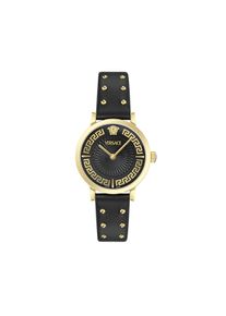 Versace Uhr - Quarz-Analoguhr Greca Fortuna (Wc-0A) - Gr. unisize - in Schwarz - für Damen
