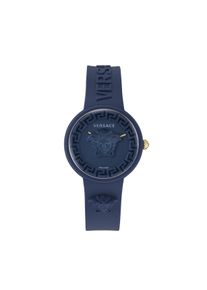 Versace Uhr - Analoge Quarzuhr Medusa Pop - Gr. unisize - in Blau - für Damen