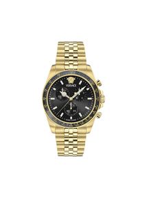Versace Uhren - Quarz-Chronographenuhr Greca Chr Wave (Wc-0H) - Gr. unisize - in Gold - für Damen