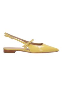 Thea Mika Sandaletten mit Absatz - Sling-Ballerinas - Gr. 40 (EU) - in Gelb - f&uuml;r Damen