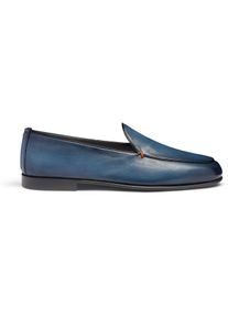Santoni Loafer - Men's leather loafer - Gr. UK_9 - in Wei&szlig; - f&uuml;r Damen