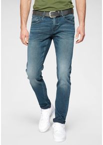 PME-Legend PME LEGEND Herren Slim-fit-Jeans "Tailwheel", blau, Gr. 38, Denim/Jeans, Obermaterial: 79% Baumwolle, 20% Polyester, 1% Elasthan, Jeans