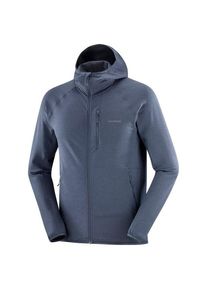 Salomon Essential Lightwarm HD Fleecejacke Herren (Gr XL |blau)