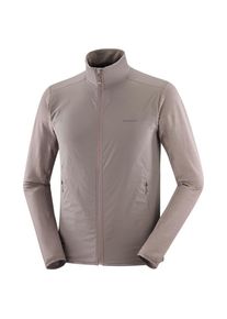 Fleecejacke Salomon Essential Lightwarm Hybrid Herren (Gr XL |braun/grau)