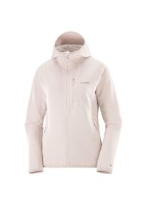 Fleecejacke Salomon Essential Lightwarm HD Damen (Gr L |weiß)