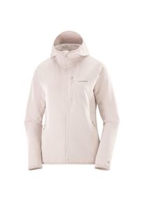 Fleecejacke Salomon Essential Lightwarm HD Damen (Gr L |wei&szlig;)