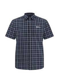 Jack Wolfskin Norbo S/S Shirt Hemd Herren Wandern (Gr M |blau)