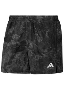 Laufshort Adidas Own The Run Spray Dye 2in1 Short Herren (Gr L |schwarz)