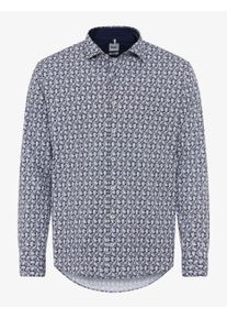 Brax Herren Hemd Style HAROLD navy, dunkelblau, Gr. XXL