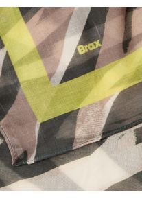 Brax Damen Tuch Style JANINE deep forest, mehrfarbig, Gr. 0SIZE