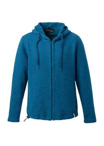 Mufflon Kian Merinohoodie Herren Alltag (Gr S |blau)