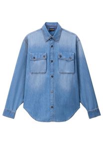 Napapijri O-Kiene L/S Hemd Herren (Gr S |blau)