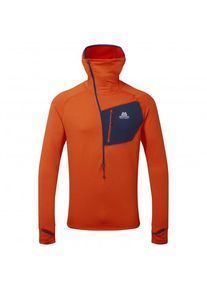 Mountain Equipment Eclipse Hooded Zip T Fleecepullover Herren (Gr M |rot)