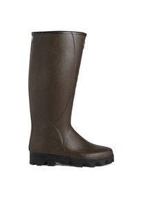 Le Chameau Cérès Neoprene Lined Boot Gummistiefel Herren (Gr 46 |marron foncé |wasserdicht)