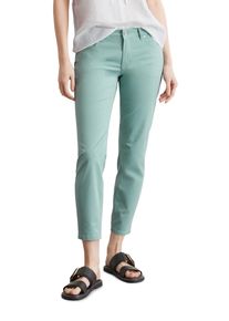 Marc O'Polo MARC O'POLO Damen 5-Pocket-Hose "aus Lyocell-Baumwolle-Mix"pure teal, casual, Gr. 26, unifarben, Obermaterial: 48% Baumwolle, 36% Lyocell, 13%