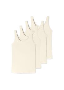 Schiesser Damen Trägertop Uncover 4er Pack