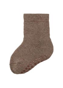 Sterntaler ABS Woll-Socken Uni H&uuml;ttenschuhe Kinder Reisen (Gr 31/32 |braun)
