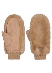 Barts Fur Mitts Handschuhe Damen (Gr One Size |beige)