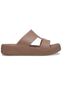 Crocs Getaway Platform H-Strap Sandalen Women (Gr W10 |braun)
