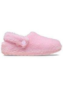 H&uuml;ttenschuhe Crocs Classic Cozzzy Slipper Kinder (Gr 33/34 |rosa)