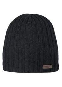 Barts Haakon Beanie Mütze Herren (Gr One Size |schwarz)