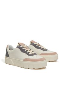 Timberland Sneaker "LAUREL COURT LOW LACE UP SNEAKER", Gr. 36nat lthr dk gry, Leder, Synthetik, sportlich, Schuhe
