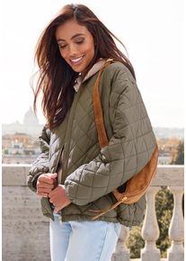 French Connection Steppjacke grün Gr. XS (32/34) für Damen. Mit Label. Comfort Fit