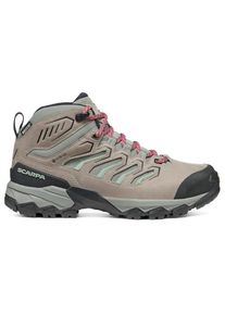 Scarpa Moraine Mid GTX Wanderschuhe Damen (Gr 37,5 |grau |wasserdicht)