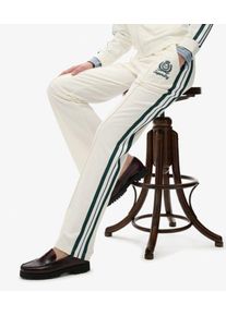 Superdry Damen Country Club Jogginghose White - Gr&ouml;&szlig;e: 42 212353110025571D020