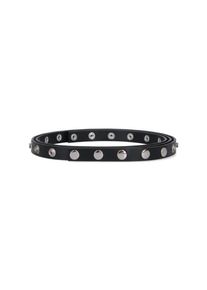 The Attico Gürtel - "Black" Studded Belt – Black - Gr. S - in Schwarz - für Damen