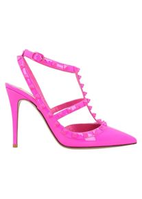 Valentino Garavani Hohe Schuhe - Rockstud Caged Pumps Pink - Gr. 40 (EU) - in Rosa - für Damen