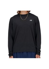 Laufshirt New Balance Athletics Run L/S Herren (Gr XXL |schwarz)