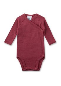 Merinounterw&auml;sche Sanetta Wrapover Body 1/1 Wool Kinder (Gr 56/62 |rot)