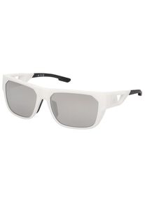 Fahrradbrille adidas Eyewear SP0102 Mirror Cat: 3 Herren (grau/weiß)