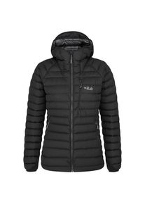 Winterjacke Rab Infinity Microlight Jacket Damen (Gr 40 |schwarz)