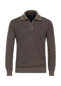 Casamoda Herren Troyer "Casamoda Troyer uni", beige, Gr. XXL, 100% Baumwolle, Pullover