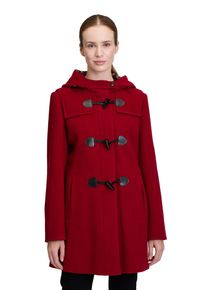 Gil Bret Damen Wolljacke, rot, casual, Gr. 46, unifarben, Web, Obermaterial: 75% Wolle, 20% Polyamid, 5% Kaschmir, Jacken, mit Kapuze und