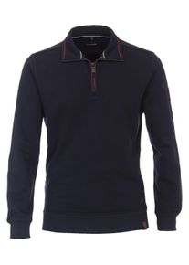 Casamoda Herren Sweatshirt "Casamoda Sweatshirt uni", blau, Gr. L, 70% Baumwolle, 30% Polyester, Sweatshirts