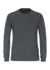 Casamoda Herren Sweatshirt "Casamoda Sweatshirt uni", grau, Gr. 4XL, 95% Baumwolle, 5% Elasthan, Sweatshirts